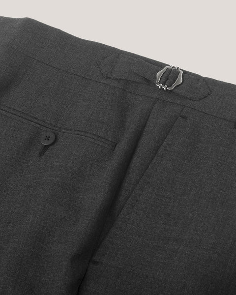 Trousers - 2PLY Charcoal Pommella Napoli