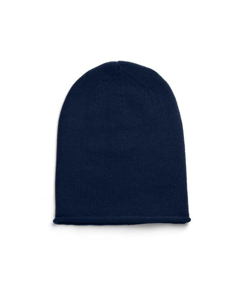 Soft, smooth unisex hat in recycled cashmere - Due Toscani