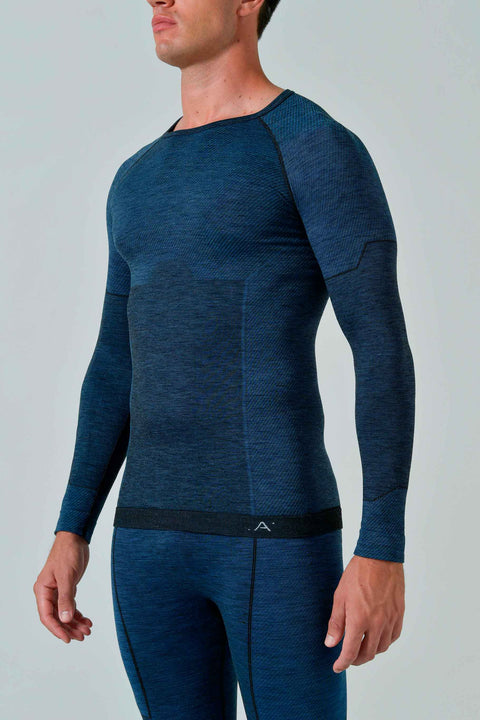 Unisex Long Sleeve Merino Wool Shirt - art. 414