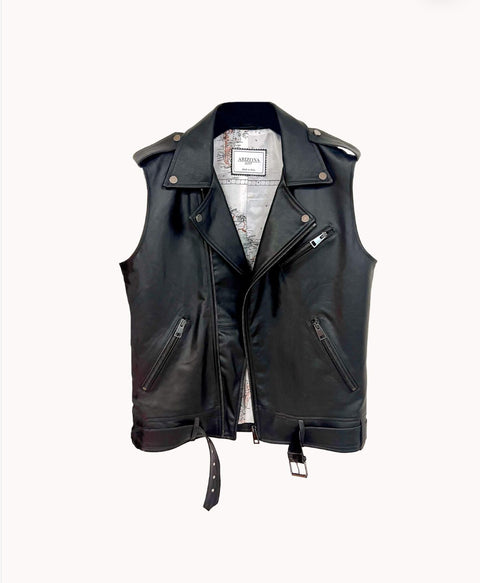 Men's “Nevada” Leather Vest ARIZONA 520