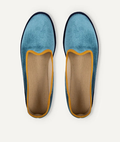 Friulana - Velvet Light Blue Bottega dell'Artigiano