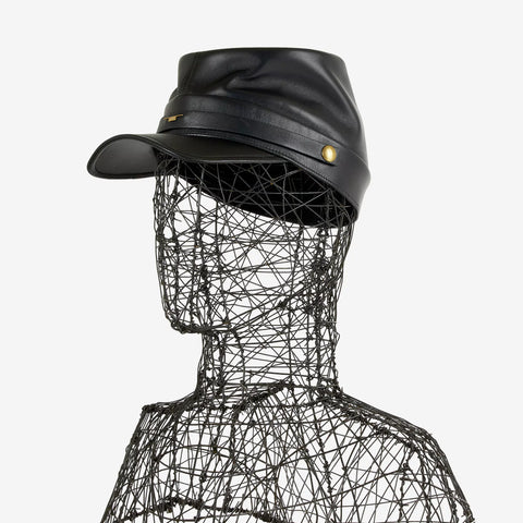 Hat - Kepi Hat Black Axis