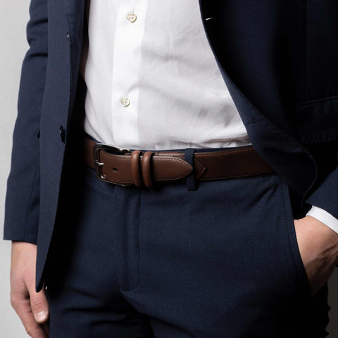 Belt - Horse leather brown Armeria Meschieri