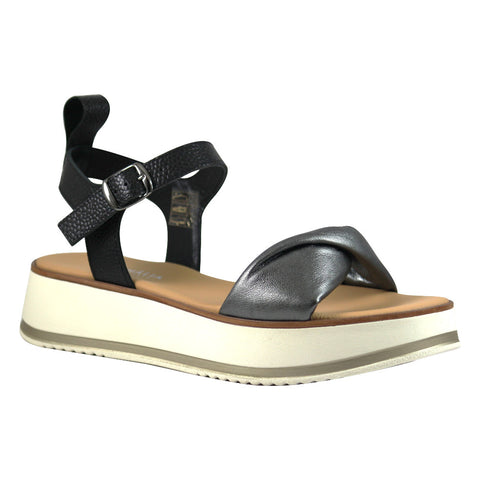 Sandals - Stacy 9981 Black Steel Cristhàlia