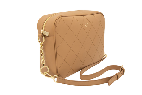 Brick large leather shoulder bag