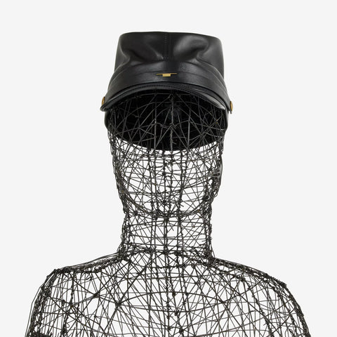Hat - Kepi Hat Black Axis