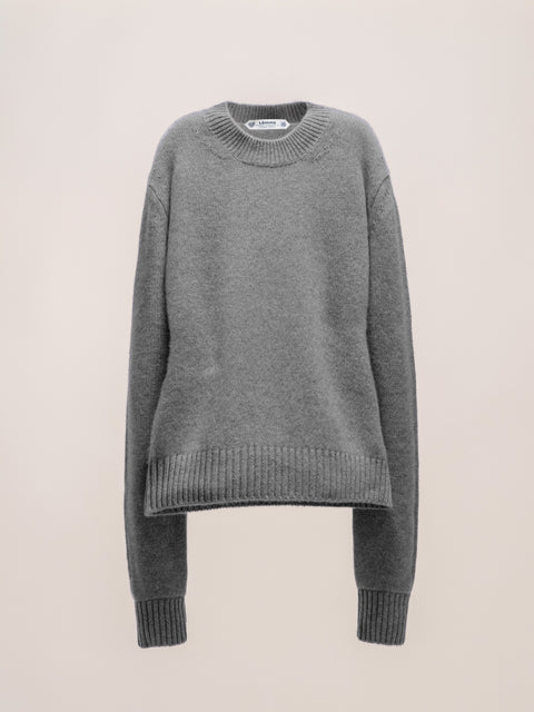 Pure Cashmere Crewneck Sweater - Lèmme