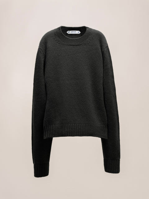 Pure Cashmere Crewneck Sweater - Lèmme