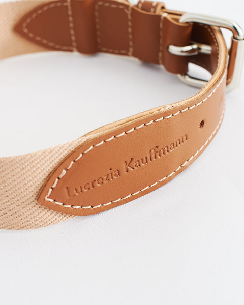 Collar - LK Mocha Bisque Lucrezia Kauffmann