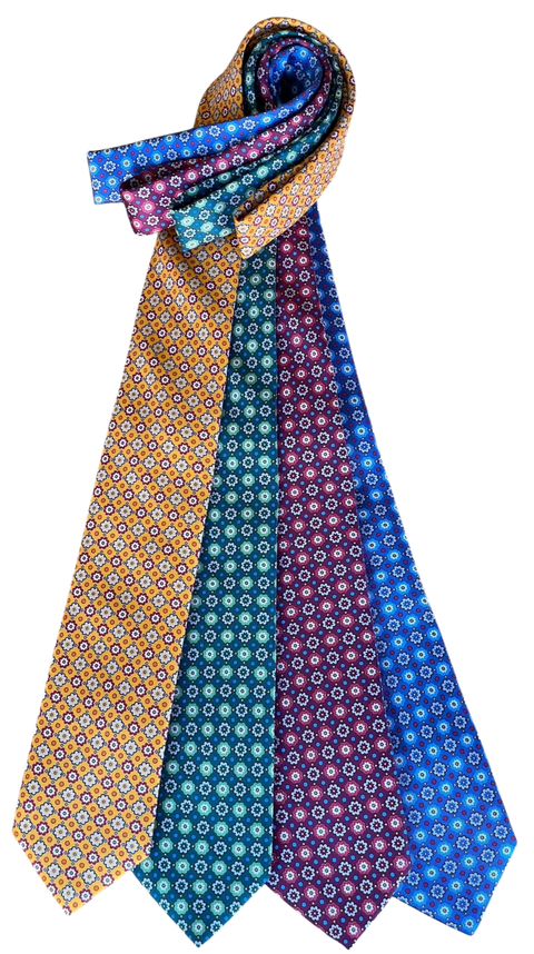 Forest Bloom Silk Jacquard Tie