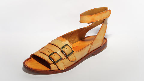 Sandal - Alexander Orange Piero Schettini