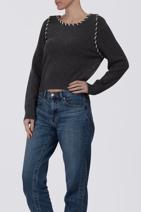 Crew-neck sweater - S210-2100 Teodori