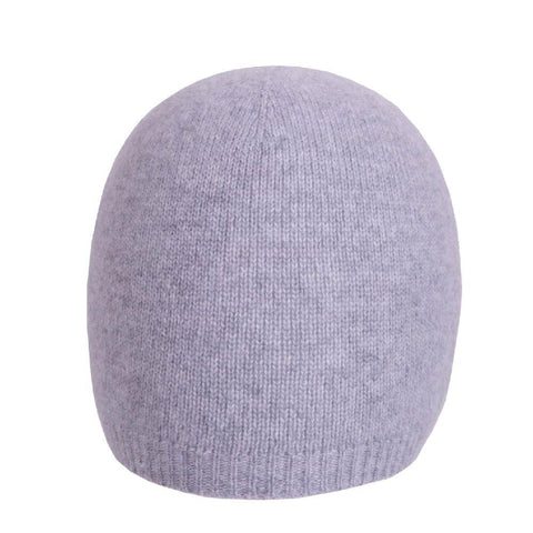 Soft Pure Cashmere Unisex Plain Knit Hat - Due Toscani