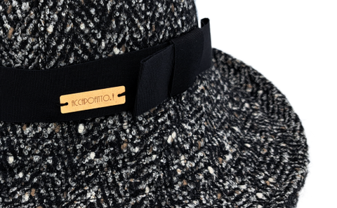 Tweedy Cloche Hat