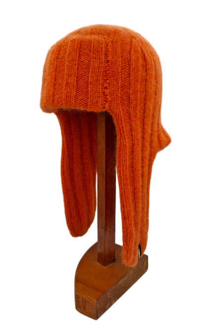 Bessie Alpaca Winter Hat – Orange