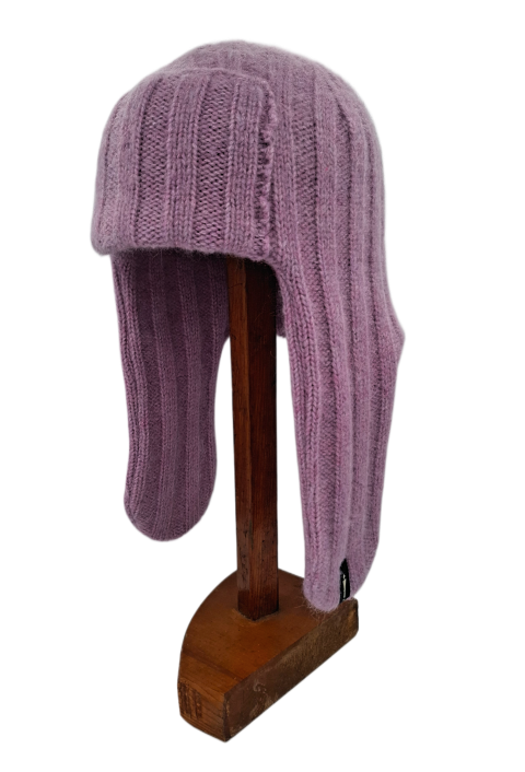 Bessie Alpaca Winter Hat – Lilac