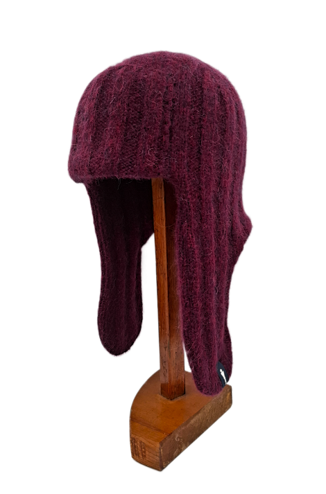 Bessie Alpaca Winter Hat – Bordeaux