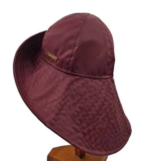 Nuala Waterproof Hat – Bordeaux