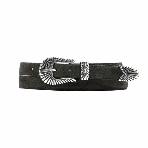 Suede Leather Belt - art. 25810