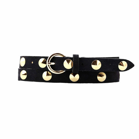Suede Leather Belt - art. 25811