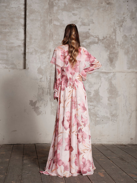 Dress - Georgette Pink Roberta Longo