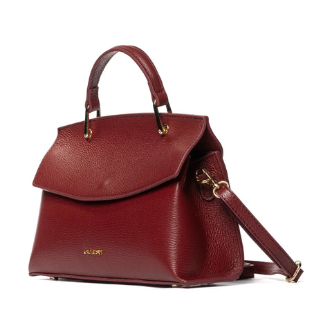 Small Satchel in Pebbled (Dollaro) Leather