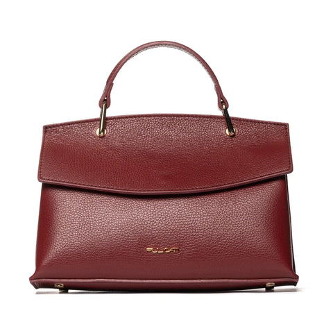 Small Satchel in Pebbled (Dollaro) Leather