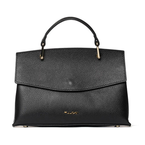 Small Satchel in Pebbled (Dollaro) Leather