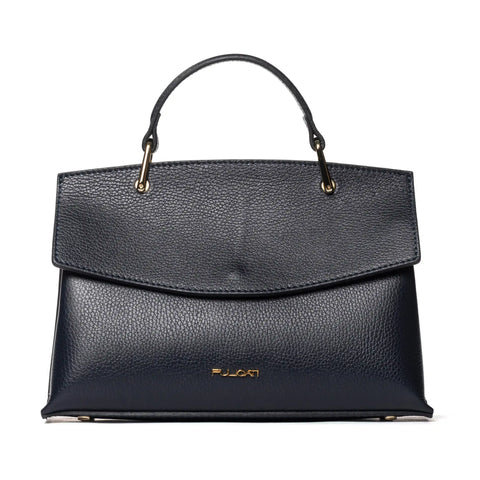 Small Satchel in Pebbled (Dollaro) Leather