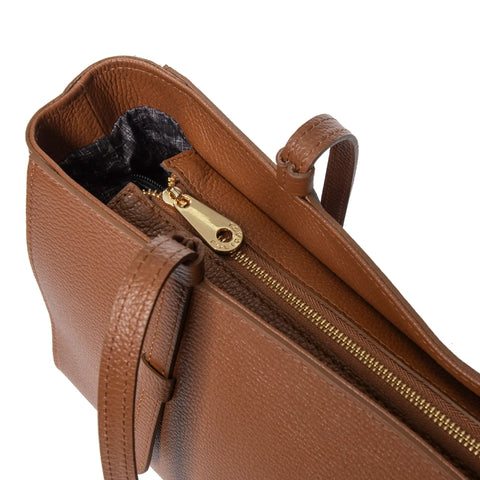 Tote Bag in Pebbled Leather