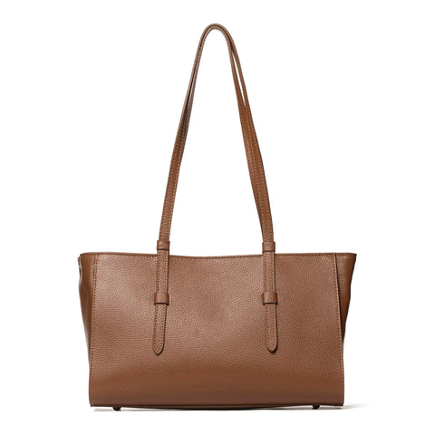 Tote Bag in Pebbled Leather