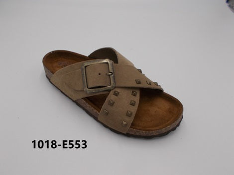 Art.23 Woman Suede Beige Golden Wiking