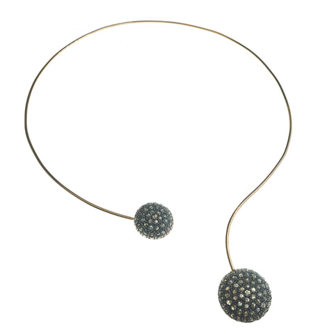 Necklace - Silver Fancs-V