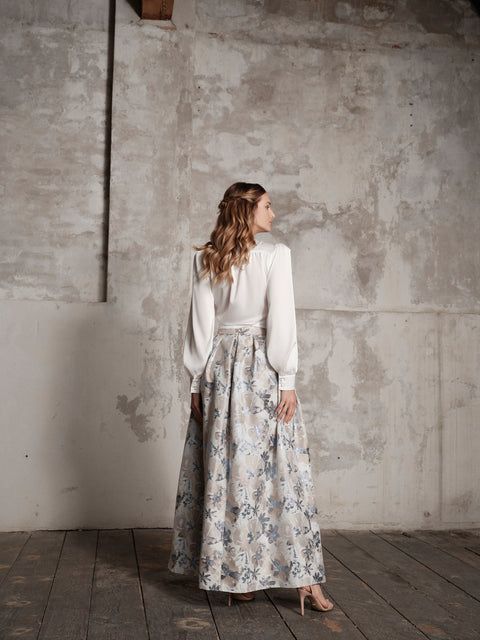 Shirt - Satin White Roberta Longo