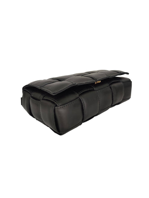 Woven leather clutch Florence Leather