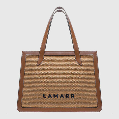 Bag - Beatrix moka big Lamarr