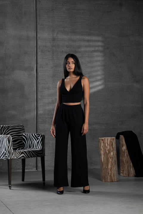 Trousers - Palace Black Giulia Brasson
