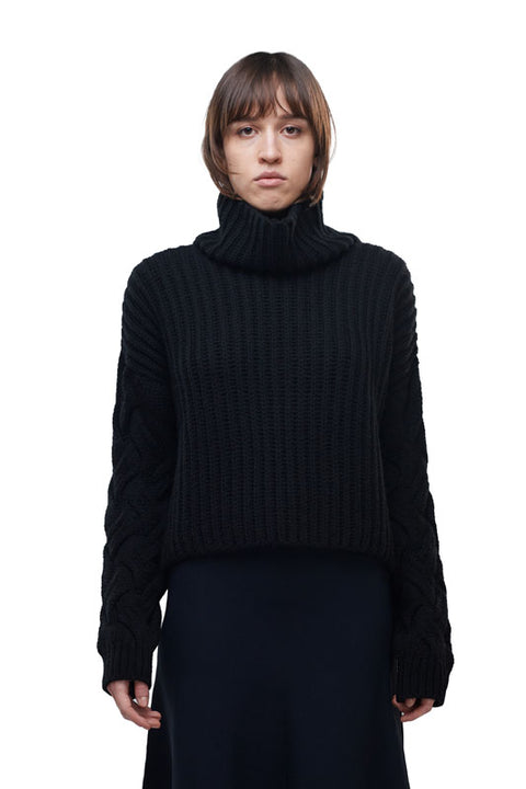 Turtleneck - Braided Sleeves Confezioni Giovi