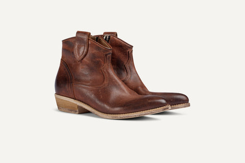 Texan Ankleboots -  Brown Bottega dell'Artigiano