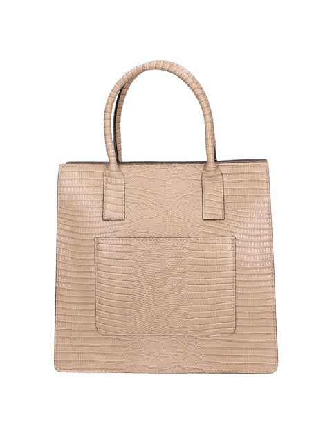handbag viola castellani women Genuine Leather  Taupe Chiaro - Viola Castellani