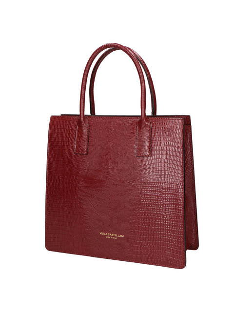 handbag viola castellani women Genuine Leather  Rosso Scuro - Viola Castellani