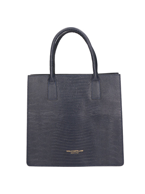 handbag viola castellani women Genuine Leather  Blu Scuro - Viola Castellani