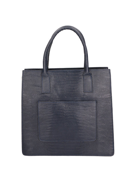 handbag viola castellani women Genuine Leather  Blu Scuro - Viola Castellani