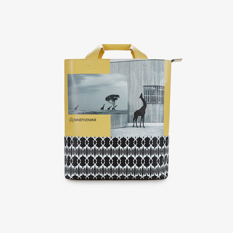Tote Bag -  Print Yellow 959NINEFIVENINE