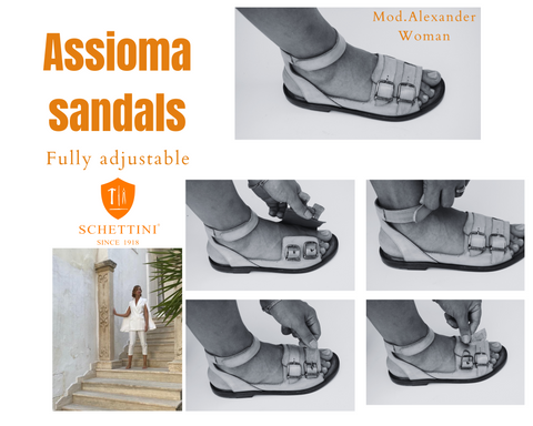 Sandal - Alexander Blue Piero Schettini