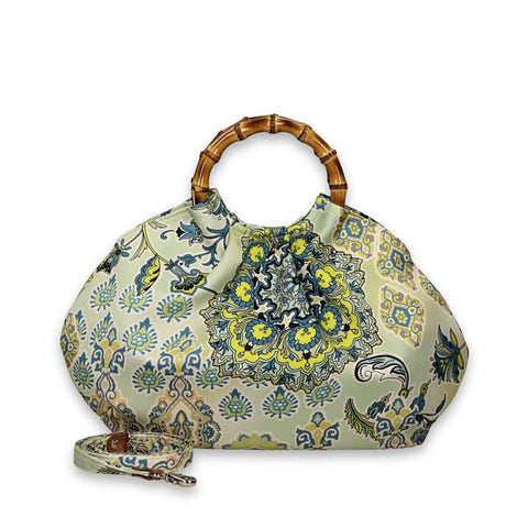 Bag - Corolla Grande Turquoise Bonfanti
