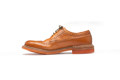 Leather derby shoes with gyflex sole - art. 51361