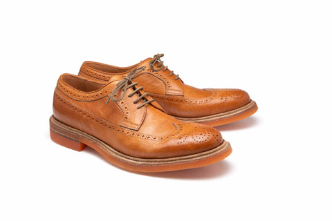 Leather derby shoes with gyflex sole - art. 51361
