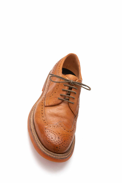 Leather derby shoes with gyflex sole - art. 51361
