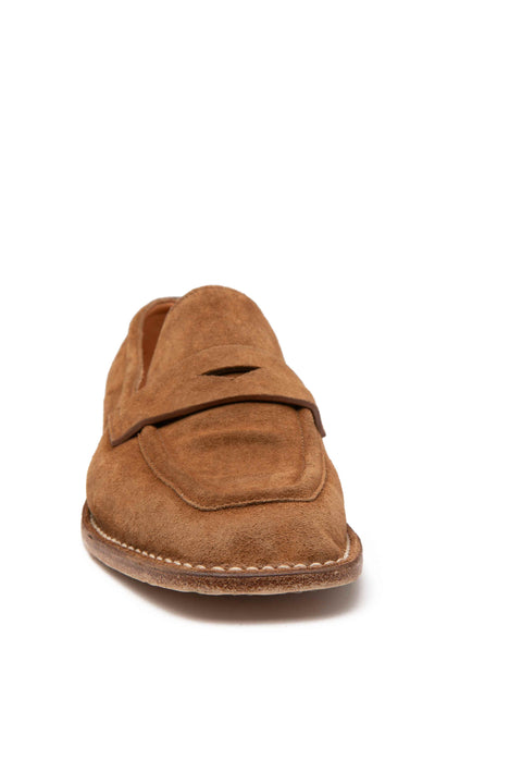 Suede square-toe loafers - art. 51401